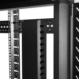 Startech.Com Gestor Organizador Vertical De Cableado Con Lengüetas - 0u - 91cm