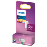 Philips 76791400 Led Eek F (A - G) Gy6.35 Stiftsockel 1.8 W= 20 W Blanco Cálido (Ø X L) 1.3 Cm X 3.5 Cm 1 Ud.