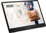 Msi Pro Mp161 E2u 15.6" Fhd 60hz 250cd M2 4ms Minihdmi 2xusb Ttype C Speaker