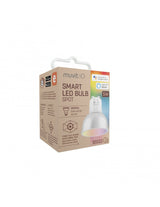 Bombilla Inteligente Muvit Io Miobulb014 Wifi 5w Gu10 400lm Luz Multicolor Compatible Asistentes De Voz Google / Alexa