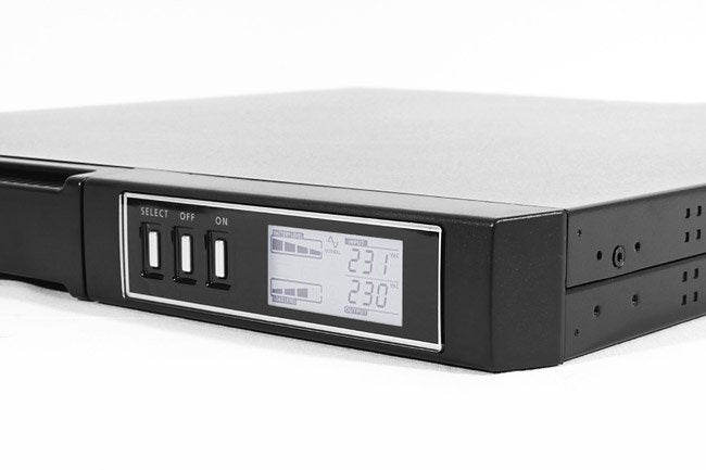 Sai Riello Dialog Vision 800 Dual. Interactive Sine Wave (Vsr 800) 800va, 540w, Usb/Rs232, 50dba, 1u, 13.5kg, Negro