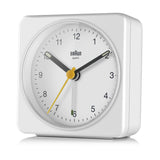 Braun Bc03w Klassischer Analoger Wecker, Blanco