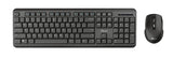 Trust Tkm-350 Tastatur Und Raton Set, Cablelos, Deutsches Qwertz-Layout, Flüssigkeitsgeschützt