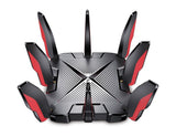 EAN 6935364089696 - TP-Link ARCHER GX90 router inalámbrico Gigabit Ethernet Tribanda (2,4 GHz/5 GHz/5 GHz) Negro imagen 1