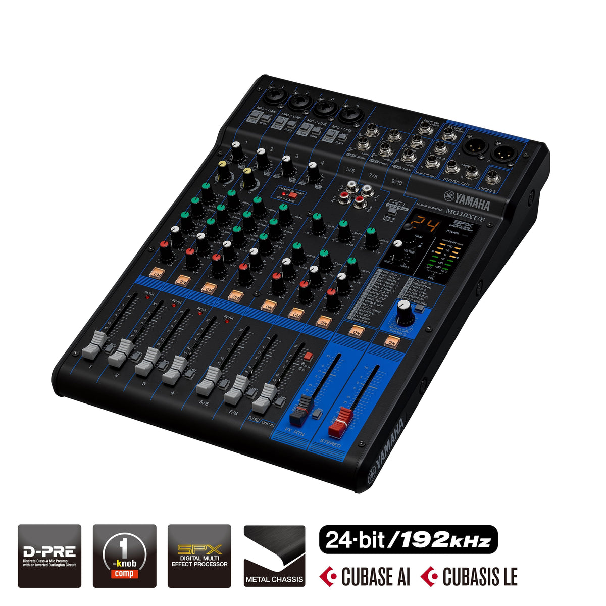 Yamaha Mg10xuf Audio Mixer 10 Channels