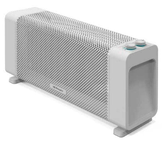 Orbegozo Rmb 2010 Radiador De Mica Ultra Rapido - Potencia 2000w - Seguridad Antivuelco - Termostato Regulable - Diseño