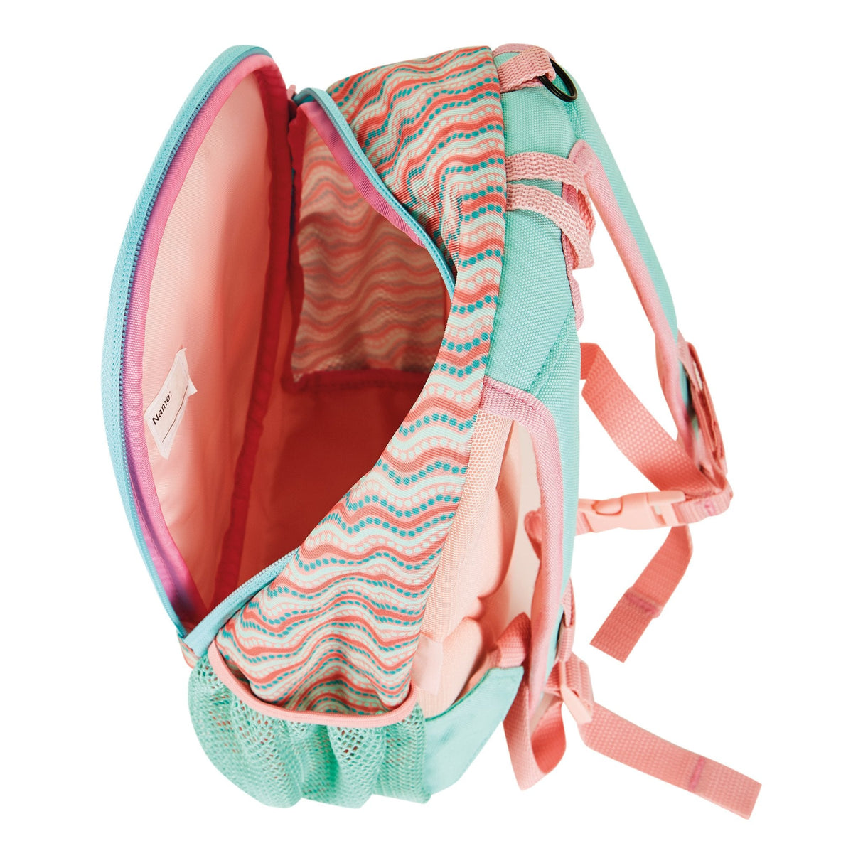 Herlitz Rookie Sweet Jungle Mochila Escolar Verde, Durazno Poliéster