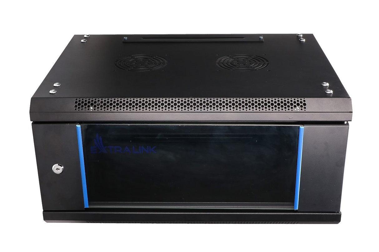 EAN 5902560362886 - Extralink 4U 600X450 WALL-MOUNTED RACKMOUNT CABINET BLACK Bastidor de pared imagen 1