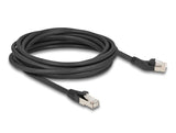 Delock Rj45 Cable De Red Cat.6a S/Ftp Macho A Macho Gerade 5 M Negro