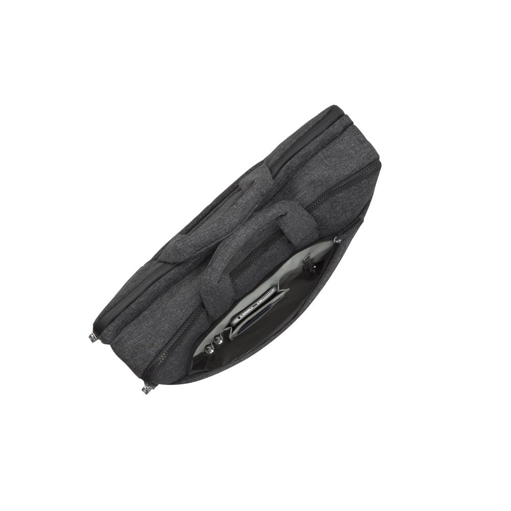 Maletín Rivacase Lantau 15.6" Negro, Gris