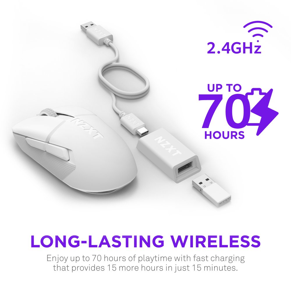 Mouse Nzxt Lift Elite White
