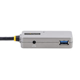 Hub Startech.Com U01043-Usb-Extender De Interfaz Usb 3.2 Gen 1 [3.1 Gen 1] Type-A 5000 Mbit/S Negro, Plata
