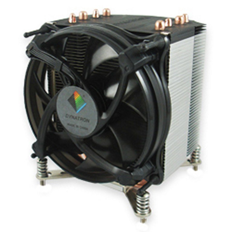 Inter-Tech K-17 Procesador Enfriador 9,2 Cm Aluminio, Negro