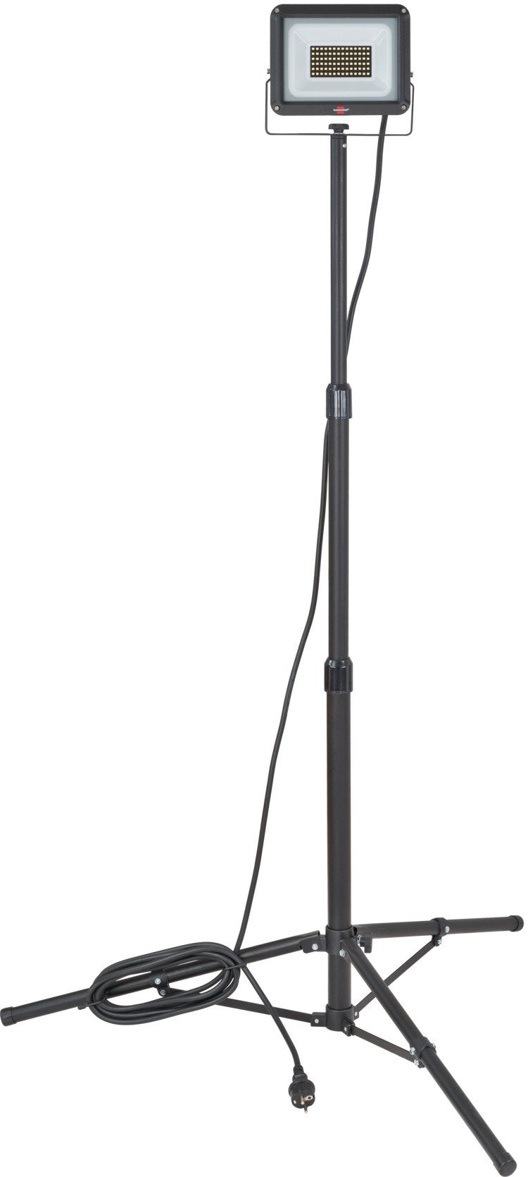 Brennenstuhl Foco Trípode Led Jaro 7060 T (Luz De Trabajo Led Con Trípode Regulable En Altura, 50w, 5800lm, 6500k, Ip65, 5m De Cable)