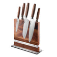EAN 4006664139588 - GEFU 13958 taco para cuchillos Vaina protectora para cuchillo Acero inoxidable, Madera de nogal Acero ino imagen 1