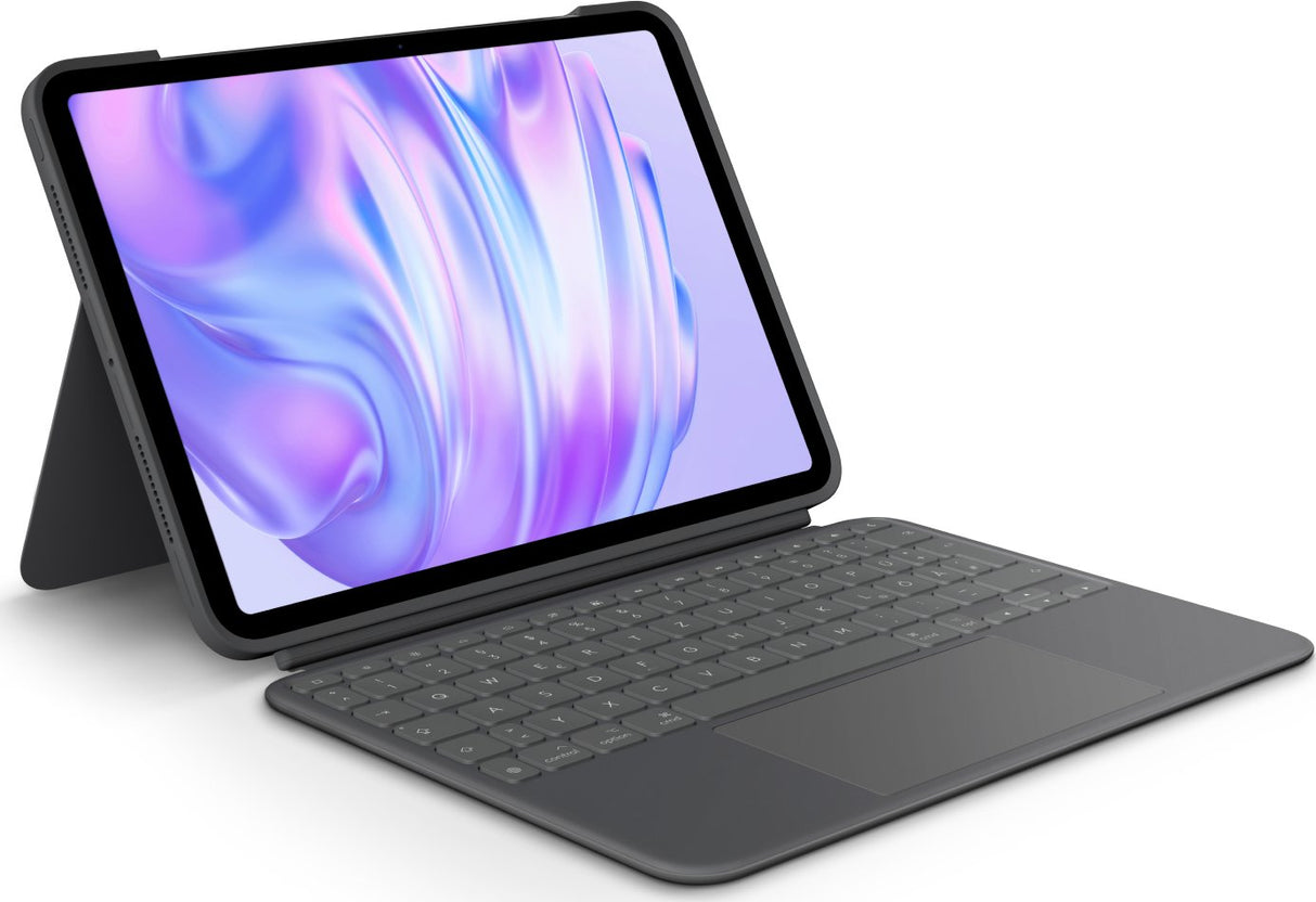 Teclado Aleman Logitech Combo Touch Ipad Pro 11'' 5gen (2024) Grau Qwertz