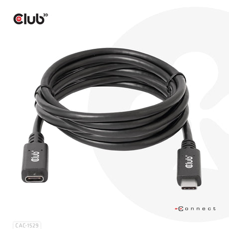 EAN 8719214472153 - CLUB3D CAC-1529 cable USB USB 3.2 Gen 1 (3.1 Gen 1) 2 m USB C Negro imagen 8