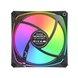 Ventilador Pc Montech Rx120 Pro 12 Cm Blanco 3 Pieza(S)