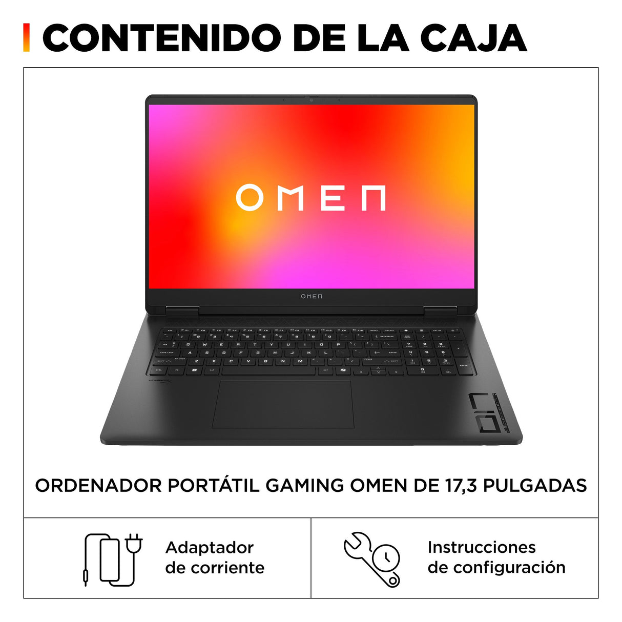 EAN 198415049919 - HP OMEN 17-db0009ns AMD Ryzen™ 7 8845HS Portátil 43,9 cm (17.3") Full HD 32 GB DDR5-SDRAM 1 TB SSD NVIDIA  imagen 5