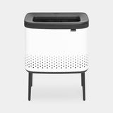 Cubo De Ropa Brabantia Bo, 60 L, Blanco