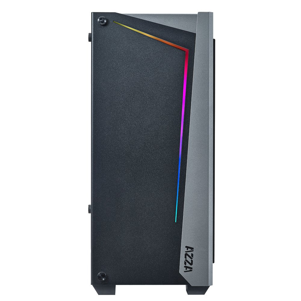 Caja Pc Azza Apollo 430 Midi Tower Vidrio Templado Negro