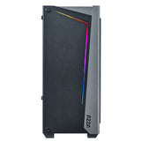 Caja Pc Azza Apollo 430 Midi Tower Vidrio Templado Negro
