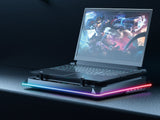 Conceptronic Usb-C Laptop-Almohadilla Refrigerante + Handyhalter, 130mm Largo