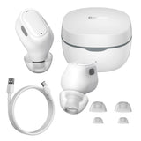 Auriculares Baseus Wm01 Inalámbrico Usb Tipo C Bluetooth Blanco Ngtw370002