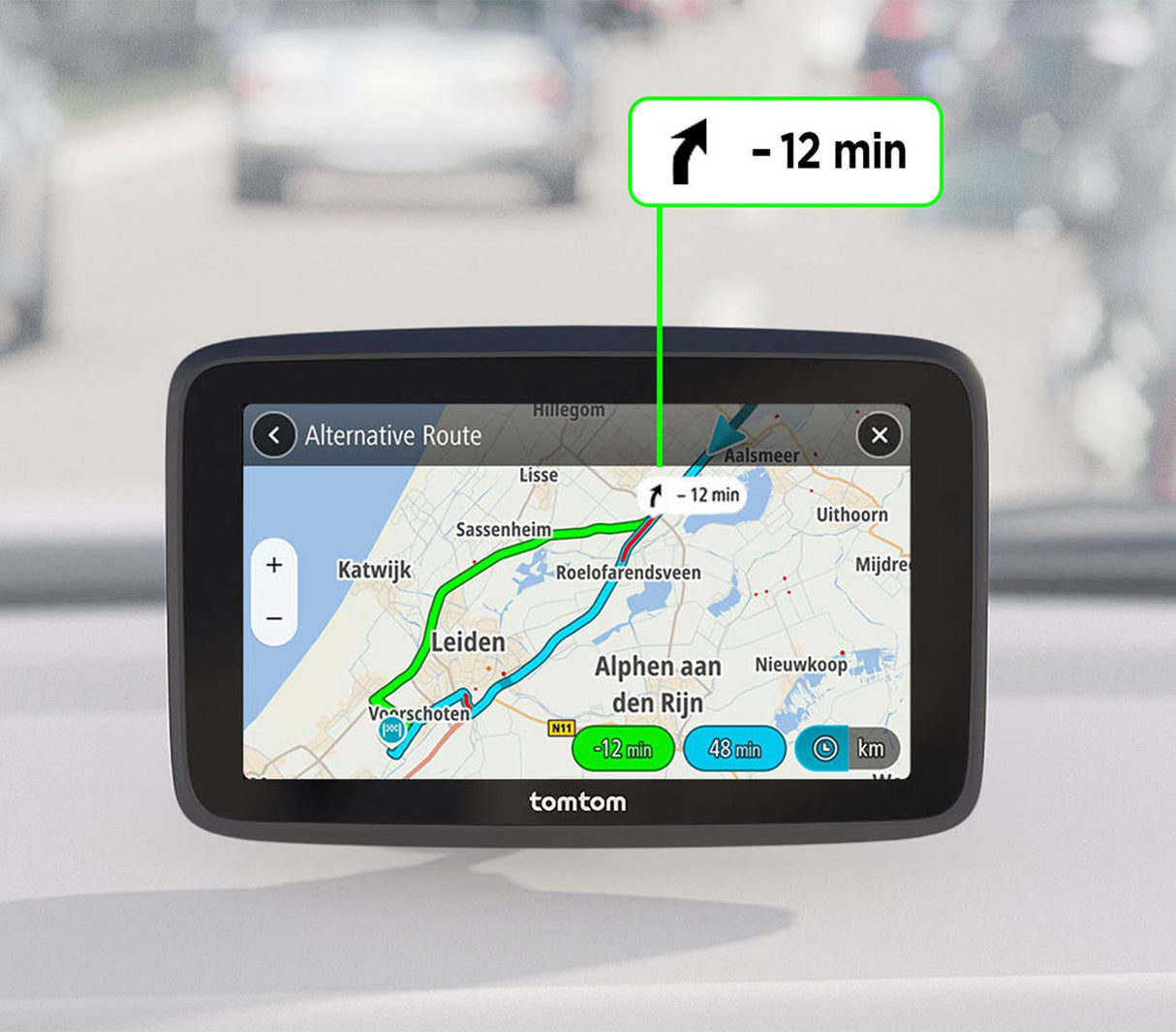 EAN 0636926107600 - TomTom GO Classic navegador Fijo 15,2 cm (6") Pantalla táctil Negro imagen 3