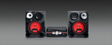 Microcadena  Muse M-80 Dj Black  300w Con Altavoces