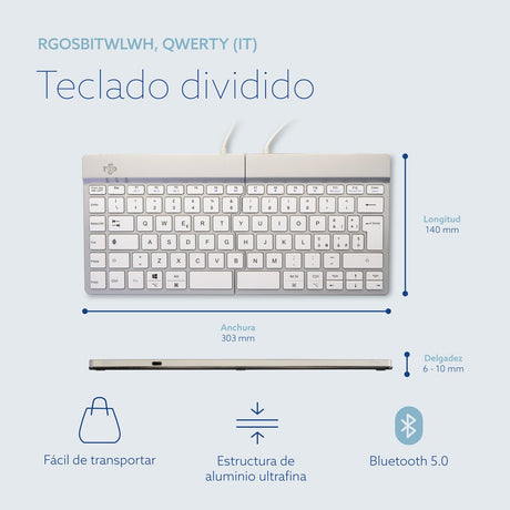 EAN 8719274492269 - R-Go Tools R-Go Split Break v2 teclado Universal Italiano imagen 15