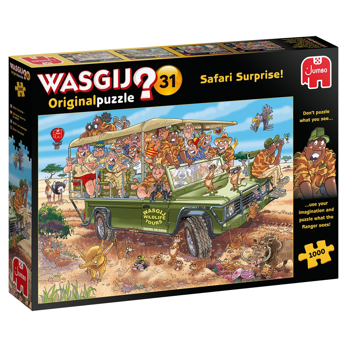 Wasgij Original 31 1000 Pcs Puzzle Rompecabezas 1000 Pieza(S) Cómics