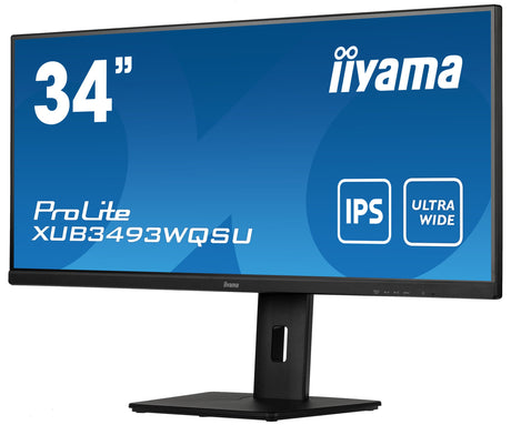EAN 4948570121359 - iiyama ProLite XUB3493WQSU-B5 pantalla para PC 86,4 cm (34") 3440 x 1440 Pixeles UltraWide Quad HD LED Ne imagen 5