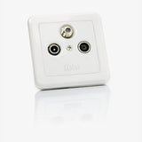 Fuba Gad 300 Antennendose Einzel Sat 3-Loch