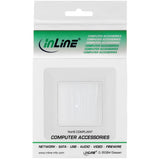Marco De Pared Inline Con Paso De Cepillo, Para Tv, Blanco Ral9010