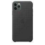 Funda Apple Iphone 11 Pro Max Leather Case Negro Mx0e2zm/A
