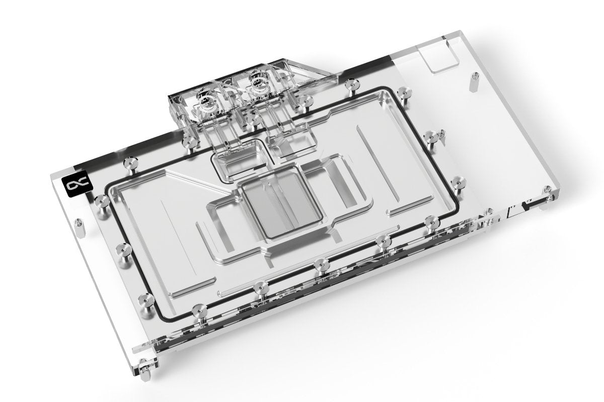 Alphacool Eisblock Aurora Acryl Gpx-N Rtx 4090 Suprim, Refrigeración Por Agua Transparente, Con Placa Trasera 13459