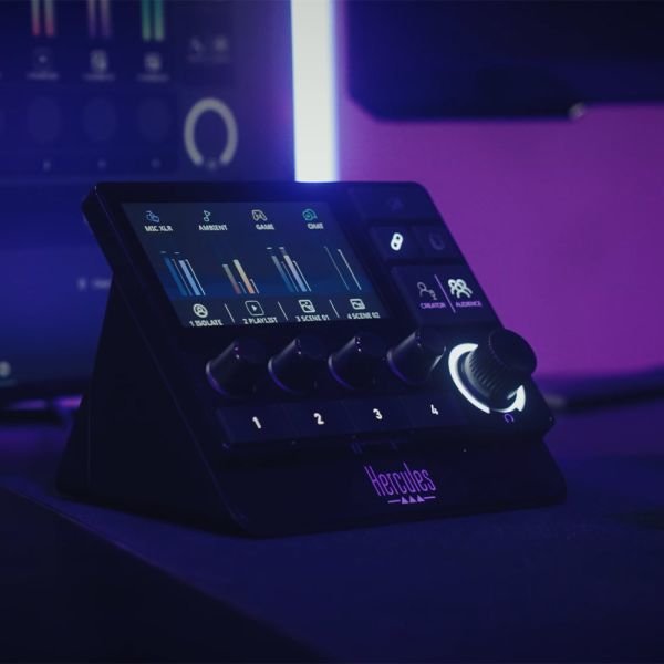 Audio Controller Hercules Mream 200 Xlr Retail Streaming