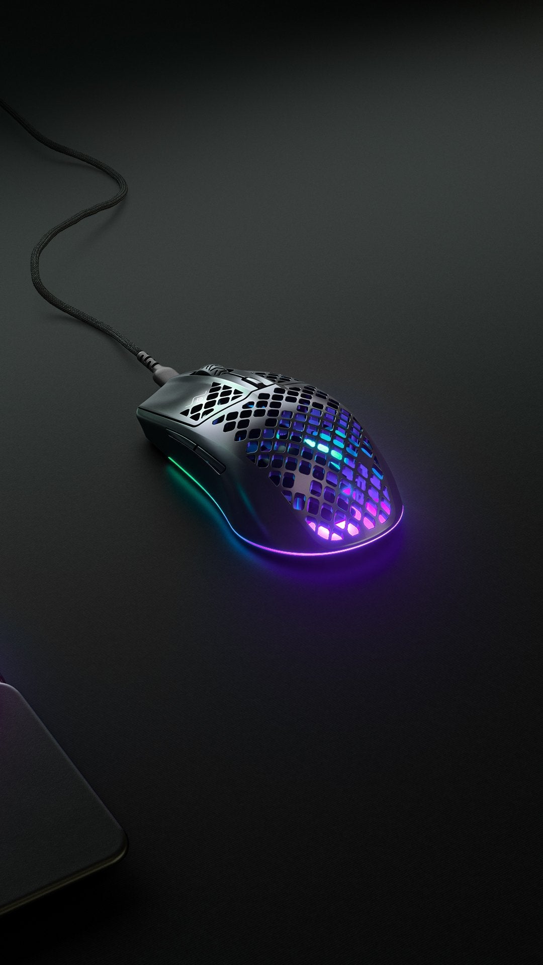 Steelseries Aerox 3 Ratón Mano Derecha Usb Tipo C Óptico 8500 Dpi