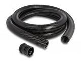 Delock 60466 Funda Protectora De Cable De 2 M X 28,5 Mm Con Juego De Conector Pg21 Negro