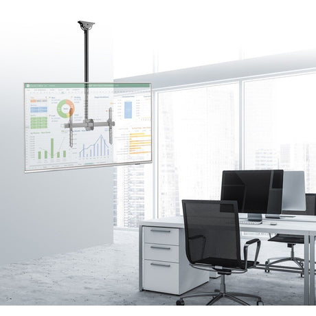 EAN 8057685309340 - Techly ICA-CPLB 946S soporte para pantalla de señalización 177,8 cm (70") Negro imagen 4