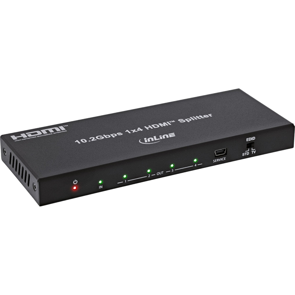 Splitter Hdmi  4 Puertos 4k 30hz Inline