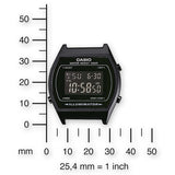 Reloj Digital Casio Vintage Edgy B640wb-1bef  39mm  Negro
