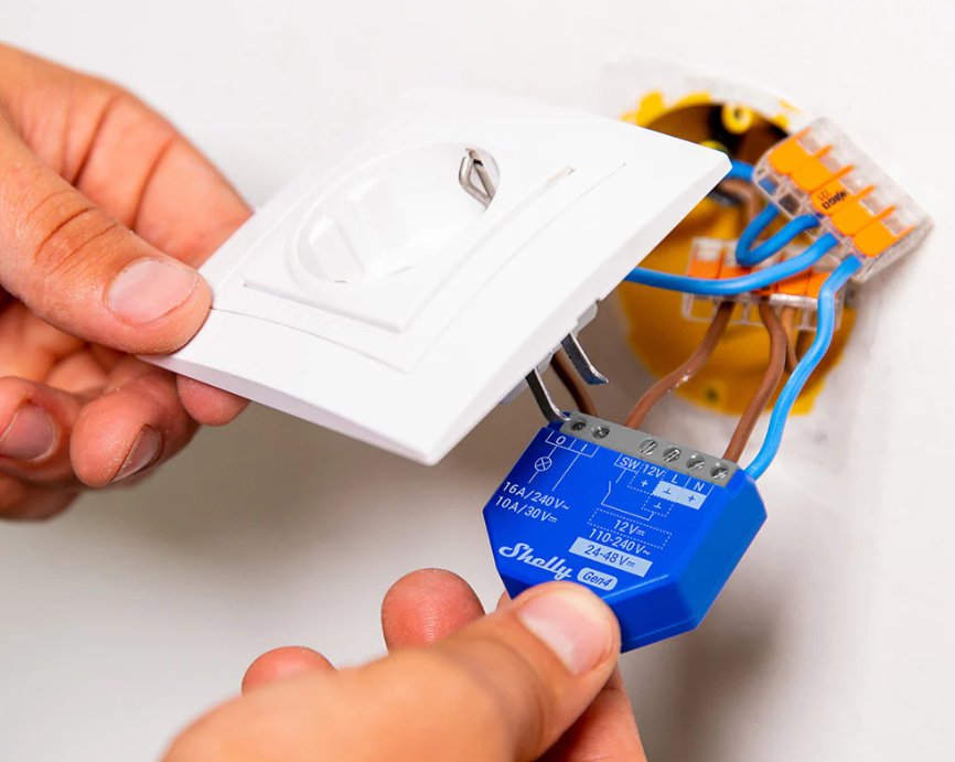 Shelly 1 Gen4, Relay Blue Shelly_1_gen4