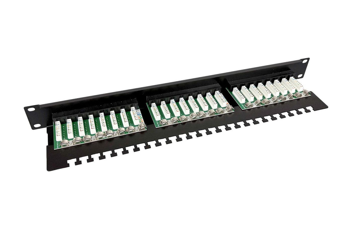 Cat5e 1u 24 Port Patch Panel  U/Utp Lsa