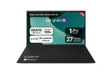 Portátil Lg Gram 15z80t-G.Au75b Ryzen Ai 7-350 16gb 512gb Ssd 15.6' Win11