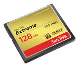 EAN 0619659124748 - SanDisk CF Extreme 128GB CompactFlash imagen 1
