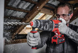 Taladro Percutor Inalámbrico Profesional Einhell Tp-Hd 18/26 D Li Bl - Solo 4514270 (Negro/Rojo, Sin Batería Ni Cargador, En Estuche Electrónico)