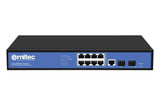 Managed Layer 2+ Switch, 8 X  Gigabit Ports, 2 X Gigabit