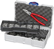 EAN 4003773025535 - Knipex 97 90 05 crimpadora Herramienta para prensar Rojo imagen 1